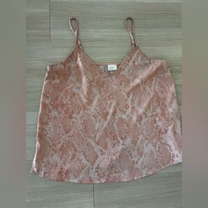 a new day Blush Snake Print Camisole